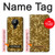 S3388 Imprimer or Glitter Graphic Etui Coque Housse pour Nokia 5.3