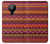 S3404 Aztèques Motif Etui Coque Housse pour Nokia 5.3
