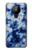 S3439 Tissu Indigo Tie Dye Etui Coque Housse pour Nokia 5.3