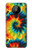 S3459 tie Dye Etui Coque Housse pour Nokia 5.3