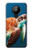 S3497 Vert tortue de mer Etui Coque Housse pour Nokia 5.3