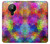 S3677 Mosaïques de briques colorées Etui Coque Housse pour Nokia 5.3