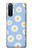 S3681 Motif de fleurs de marguerite Etui Coque Housse pour Sony Xperia 5 II