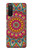 S3694 Modèle d'art hippie Etui Coque Housse pour Sony Xperia 5 II