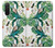 S3697 Oiseaux de la vie des feuilles Etui Coque Housse pour Sony Xperia 5 II