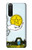 S3722 Carte de tarot Pièces de l'As des Pentacles Etui Coque Housse pour Sony Xperia 5 II