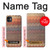 S3752 Motif de tissu en zigzag imprimé graphique Etui Coque Housse pour iPhone 11
