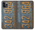 S3750 Plaque d'immatriculation de véhicule vintage Etui Coque Housse pour iPhone 11 Pro