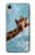 S3680 Girafe de sourire mignon Etui Coque Housse pour iPhone XR