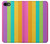 S3678 Vertical arc-en-ciel coloré Etui Coque Housse pour iPhone 7, iPhone 8, iPhone SE (2020) (2022)