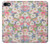 S3688 Motif d'art floral floral Etui Coque Housse pour iPhone 7, iPhone 8, iPhone SE (2020) (2022)