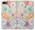 S3705 Fleur florale pastel Etui Coque Housse pour iPhone 7, iPhone 8, iPhone SE (2020) (2022)