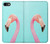 S3708 Flamant rose Etui Coque Housse pour iPhone 7, iPhone 8, iPhone SE (2020) (2022)