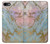 S3717 Imprimé graphique en marbre bleu pastel or rose Etui Coque Housse pour iPhone 7, iPhone 8, iPhone SE (2020) (2022)