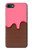 S3754 Cornet de crème glacée à la fraise Etui Coque Housse pour iPhone 7, iPhone 8, iPhone SE (2020) (2022)