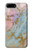 S3717 Imprimé graphique en marbre bleu pastel or rose Etui Coque Housse pour iPhone 7 Plus, iPhone 8 Plus
