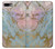 S3717 Imprimé graphique en marbre bleu pastel or rose Etui Coque Housse pour iPhone 7 Plus, iPhone 8 Plus