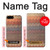 S3752 Motif de tissu en zigzag imprimé graphique Etui Coque Housse pour iPhone 7 Plus, iPhone 8 Plus