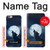 S3693 Pleine lune du loup blanc sinistre Etui Coque Housse pour iPhone 6 Plus, iPhone 6s Plus