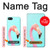 S3708 Flamant rose Etui Coque Housse pour iPhone 5 5S SE