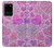 S3710 Coeur d'amour rose Etui Coque Housse pour Samsung Galaxy S20 Plus, Galaxy S20+