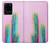 S3673 Cactus Etui Coque Housse pour Samsung Galaxy S20 Ultra