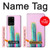 S3673 Cactus Etui Coque Housse pour Samsung Galaxy S20 Ultra