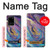 S3676 Pierre de marbre abstraite colorée Etui Coque Housse pour Samsung Galaxy S20 Ultra