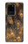 S3691 Plume de paon d'or Etui Coque Housse pour Samsung Galaxy S20 Ultra