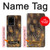 S3691 Plume de paon d'or Etui Coque Housse pour Samsung Galaxy S20 Ultra