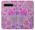 S3710 Coeur d'amour rose Etui Coque Housse pour Samsung Galaxy S10 5G