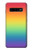 S3698 Drapeau de fierté LGBT Etui Coque Housse pour Samsung Galaxy S10 Plus