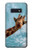 S3680 Girafe de sourire mignon Etui Coque Housse pour Samsung Galaxy S10e