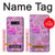 S3710 Coeur d'amour rose Etui Coque Housse pour Samsung Galaxy S10e