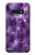 S3713 Graphique violet améthyste à quartz imprimé Etui Coque Housse pour Samsung Galaxy S10e
