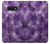 S3713 Graphique violet améthyste à quartz imprimé Etui Coque Housse pour Samsung Galaxy S10e