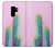 S3673 Cactus Etui Coque Housse pour Samsung Galaxy S9 Plus
