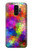 S3677 Mosaïques de briques colorées Etui Coque Housse pour Samsung Galaxy S9 Plus