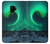 S3667 Aurora Northern Light Etui Coque Housse pour Samsung Galaxy S9