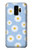 S3681 Motif de fleurs de marguerite Etui Coque Housse pour Samsung Galaxy S9