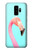 S3708 Flamant rose Etui Coque Housse pour Samsung Galaxy S9
