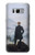 S3789 Wanderer above the Sea of Fog Etui Coque Housse pour Samsung Galaxy S8