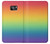 S3698 Drapeau de fierté LGBT Etui Coque Housse pour Samsung Galaxy S7 Edge