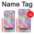 S3706 Arc-en-ciel pastel Galaxy Pink Sky Etui Coque Housse pour Samsung Galaxy S7 Edge