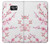 S3707 Fleur de cerisier rose fleur de printemps Etui Coque Housse pour Samsung Galaxy S7 Edge