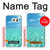 S3720 Summer Ocean Beach Etui Coque Housse pour Samsung Galaxy S7 Edge