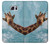 S3680 Girafe de sourire mignon Etui Coque Housse pour Samsung Galaxy S6 Edge Plus