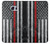 S3687 Drapeau américain de pompier mince ligne rouge Etui Coque Housse pour Samsung Galaxy S6 Edge Plus