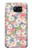 S3688 Motif d'art floral floral Etui Coque Housse pour Samsung Galaxy S6 Edge Plus