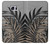 S3692 Feuilles de palmier gris noir Etui Coque Housse pour Samsung Galaxy S6 Edge Plus